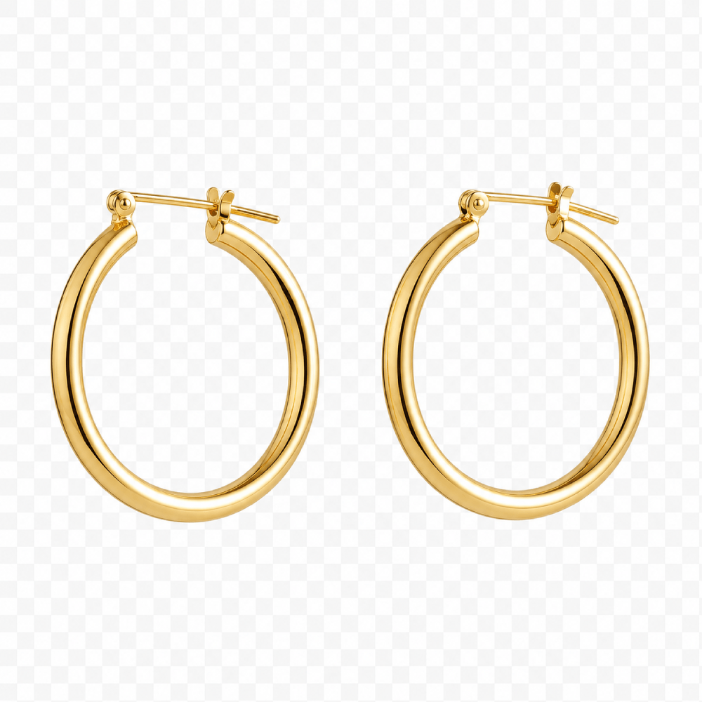 Everyday Gold Hoop Earrings